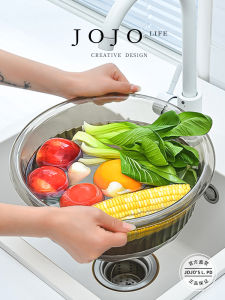 Bồn Rửa Bằng Nhựa Trong Suốt Màu Trơn JOJOS L. PD Bồn Rửa Gia Dụng Đa Năng Bồn Rửa Thủy Tinh Bồn Rửa Bằng Nhựa Bồn Rửa Bằng Nhựa