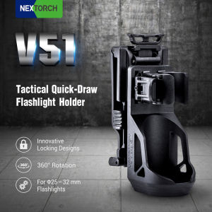 V51 NEXTORCH รวดเร็ว-วาดกระเป๋าใส่ไฟฉายเข้ากันได้กับไฟ25-32มม