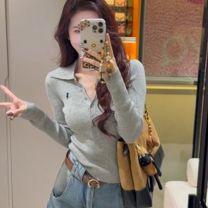 SHUQINGLAI | Áo Sweater Len Dệt Kim Giảm Cân Phong Cách Hàn Quốc Tay Dài Thời Trang Thu Nữ