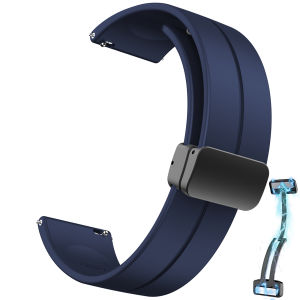 20 มม.22 มม.แม่เหล็ก D หัวเข็มขัดสําหรับ SUUNTO RACE/แนวตั้ง/9 PEAK PRO DLC/5 PEAK สายนาฬิกาซิลิโคนสําหรับ COROS PACE 3 APEX 2 Pro