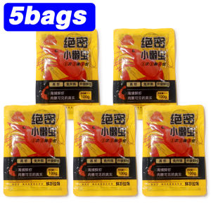 LAKBAT Krill Shrimp Meat Fishing Attractant Fishy Flavor Wire Drawing Sticky Hook Bite Additive Soft Lure Pesca Sea Bait