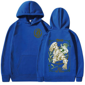 Bandai | Anime Jojo Bizarre Adventure Hoodies Dio Brando Jotaro Kujo Manga Graphic Sweatshirts Mens Women Long Sleeves Fleece Pullovers