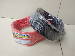 Kabel NYA 2.5mm SILUMAN 25 yard Warna HITAM DAN MERAH Kawat TEMBAGA Tunggal kabel ini biasanya di pakai untuk istilasi listrik rumahan kualitas bagus tidak mudah ngelupas
