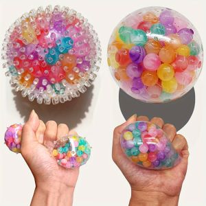 2pcs Squishy Stress Balls Colorful Fidget Toys for Adults Perfect for Party Favors Birthday Gifts & Goodie Fillers Decoration