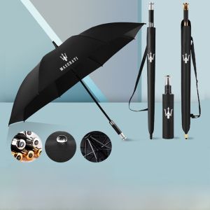 Maserati Vehicle Umbrella President Levante Grega Automatic Folding Umbrella Long Handle 4S Gift Umbrella Customization