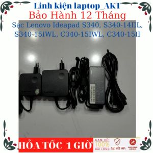 Sạc Laptop Lenovo Ideapad S340 S340-14IIL S340-15IWL C340-15IWL C340-15II- Sạc 20V-2.25A/3.25A-45W/65W chân 4.0*1.7mm