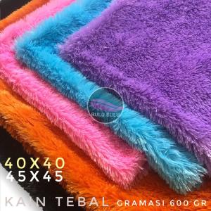 Sarung Bantal Sofa Bulu Ukuran 40x40 45x45