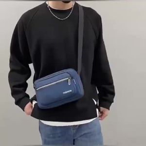 Tas Selempang Bahu Pria Bahan Nylon Premium Waterproof Kekinian Terbaaru - YS15