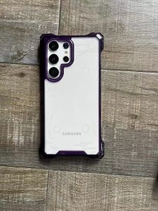 เคสโทรศัพท์ Samsung S25 Ultra S23 plus แบบใสครอบเต็ม สายสะพายไหล่สำหรับผู้หญิง พร้อมรู 4 ช่อง วัสดุอะคริลิก