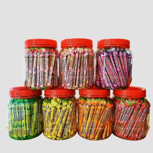 SOCHEWS HALAL " READY STOCK " [ Sochews Bars Jar - Strawberry / Apple / Orange /  Mango / Lychee / Blackcurrant / Guava ]