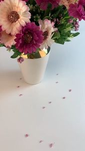 Bunga Krisan 7 Cabang Bunga Buket Hias Artifisial Dekor Buket Bouquet Rumah Pesta Bg141