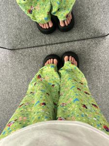 Quần Dài Thường Ngày Mỏng Rộng Rãi Màu Xanh Lá Cây Cho Nữ Mùa Hè Quần Dài Thẳng Quần Dài Thoải Mái Mặc Ở Nhà