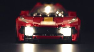 [PRE-ORDER] 76914 Speed Champions Ferrari 812 Competizione (Only LED Light kit No blocks Model)