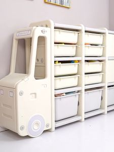 SG Stock - Kids Storage Cabinet Toy Rack Toy Storage Shelf Bookshelf Space Saver Storage Box Wardrobe Organizer Cabinet Storage Drawer Organizer Rack Storage Shelf Storage Drawer