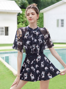 XINLIYA | Stylish Slimming Concealing One-piece Swimsuit