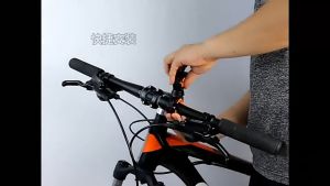 ARAFURA - Cycle Zone Clamp Penjepit Senter Setang Sepeda 360 Derajat - ZH1035 - Black/Orange