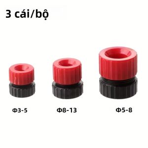 3 Chiếc Vòng Chặn Độ Sâu Khoan Có Thể Điều Chỉnh 3-13mm Hướng Dẫn Độ Sâu Mũi Khoan Chế Biến Gỗ Để Khoan Chính Xác Và Ổn Định