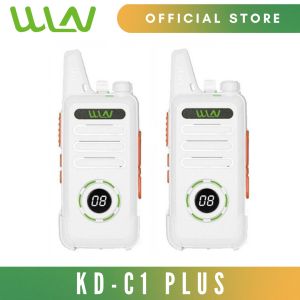 WLN KD-C1 Plus 2W 16 Channel UHF 400-470MHz Two-Way Walkie Talkie Radio -SET OF 2