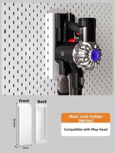 BEIQIVI | Hole Board Custom No-Drill Metal Shelf with Magnetic Stainless Accessories
