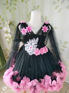 dres petite karima bisa request warna +free bando (selutut)