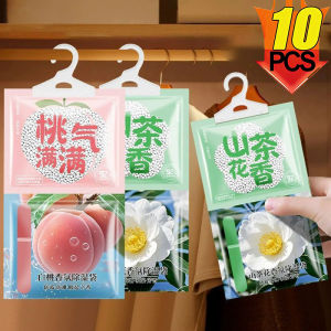 10pcs Dehumidifier Bags / Closet Moisture Absorbers / Hangable Dehumidifier Pouches / Moldproof Moisture Absorber Scented Air Freshener