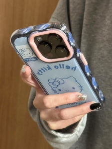 เคสโทรศัพท์ลายการ์ตูนน่ารัก ขอบคลื่น ลายเส้น สำหรับ Apple 16promax 15promax 14p 13 แบบใหม่ ดีไซน์สร้างสรรค์ ป้องกันการตกหล่น ขอบเต็ม