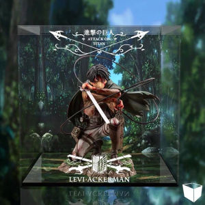 Attack on Titan Action Figure Levi Ackerman Collectible Model Anime Themed Birthday Gift Articulated PVC High Quality Toy