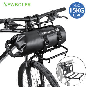 NEWBOLER Bicycle Front Rack Multi-Functional Bike Front Rack Large Capacity Bike Bag Outdoor Cycling Accessories