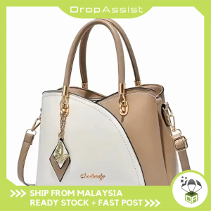 DROPASSIST 2408 Women Sling Crossbody Shoulder Handbag PU Bag Beg Wanita Perempuan Sandang Tangan Stylish