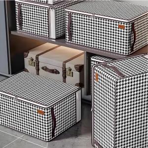 Dung Tích Lớn Dày Chăn Túi Bảo Quản Chống Thấm Nước Bền Di Động Di Chuyển Hộp Cho Quần Áo Gia Đình Tổ Chức