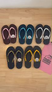 รองเท้า Hippobloo รองเท้าแตะหูคีบสายเล็ก พื้นนิ่ม ใส่สบาย แถมถุงผ้า ทำความสะอาดง่าย ใช้ทน ใช้นาน