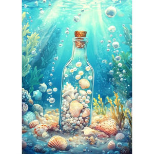 Jigsaw Puzzle for Adults 500/1000/1200/2000PCS Seashell Scenery Paper Puzzle Home Wall Decoration Gift Idea