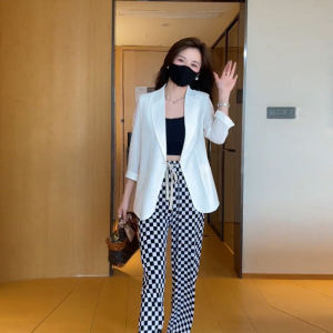 เสื้อสูทผ้าชีฟองเสื้อคลุมผู้หญิงเสื้อกันแดดแบบบางแบบใหม่ฤดูร้อนปี2024เสื้อใส่ในห้องแอร์ออกแบบพิเศษสไตล์เกาหลีใส่แล้วดูผอมเพรียวสำหรับคนตัวเล็ก