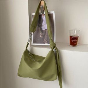 Handbag Women Black Shoulder Bag Designer Handbags Shopper Girls Chain Removable Adjustable Strap Messenger Nylon Crossbody Bags