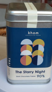 Thais Crafted Chocolate 180g (Khom Chocolatier House) - The Starry Night (Callets) (No preservatives / emulsifiers) - Pre-order Available to Maximise Shelf Life