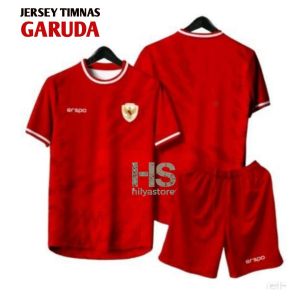 Jersey Timnas Indonesia Home Away Ukuran Dewasa Bisa Custom Nama Nomor Baju Sepak Bola Futsal Kaos Olahraga Terlaris
