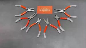 Bộ Kìm Mini 5"/125mm K-8299 Kapusi Kìm Đầu Cua Kìm Nhọn Kìm Mỏ Vịt Kìm Cắt Kìm Điện thép CR-V đa năng tiện lợi