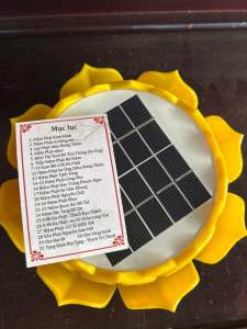 MÁY NIỆM PHẬT NĂNG LƯỢNG CÓ KINH ĐỊA TẠNG VÀ KHE CẮM THẺ NHỚ