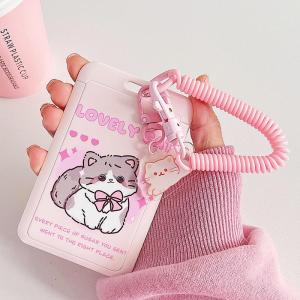WEIHEHU | ID Card Protection Sleeve with Lanyard Keychain