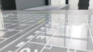 Acrylic Magnetic Transparent Refrigerator Stickers Eraser Board Pen Calendar Weekly Calendar Magnetic Calendar Board