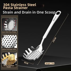 AKL | Durable 304 Stainless Steel Spaghetti Scoop