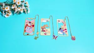 Bandai | Dấu Trang Kim Loại Winnie The Pooh - Thiết Kế Hình Pooh Tigger Eeyore Piglet Quà Tặng Hình Học Cho Người Yêu Sách Quà Giáng Sinh