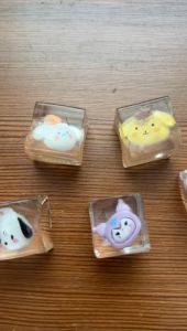 Squishy Es Batu Sanrio Squishy Ice Cube Kuromi