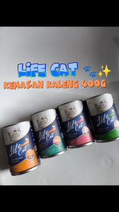 Life 400gr KALENG makanan kucing basah life cat