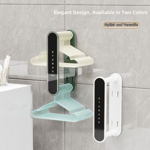 LUTUMEI | No-Drilling Adjustable Gapless Wall-Mounted Clothes Rack