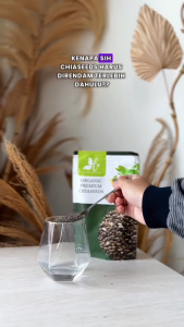 CHIASEED ORGANIK PREMIUM HERBAMOUR MENSTABILKAN TEKANAN DARAH DAN MENJAGA KESEHATAN JANTUNG