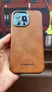 szhaiyu | Luxury Ultra Thin Slim Leather For Magsafe Case For iPhone 18 Pro Max 17 16 15 14 13 Pro Plus Shockproof Bumper Business Cover