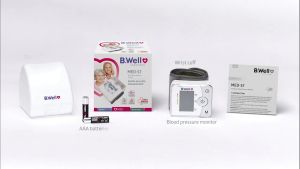 Máy đo huyết áp cổ tay điện tử tự động B.Well Med 57(Nhập khẩu chính hãng Thụy sĩ-BH 5 năm) | BWell Med 57