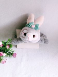 Ready Stock Fashion 11cm Plush Stella Large Hair Claw Clip Acrylic Hair Clip Hair Accessories时尚可爱毛绒亚克力史黛拉大抓夹少女款鲨鱼夹发夹发饰头饰