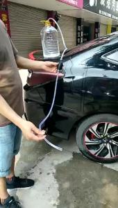 Handy Manual Gas Oil Pump Car Fuel Pump Hand Straw Pump Durable For Liquid Gasoline Tuning Fuel Gasoline Diesel Pump